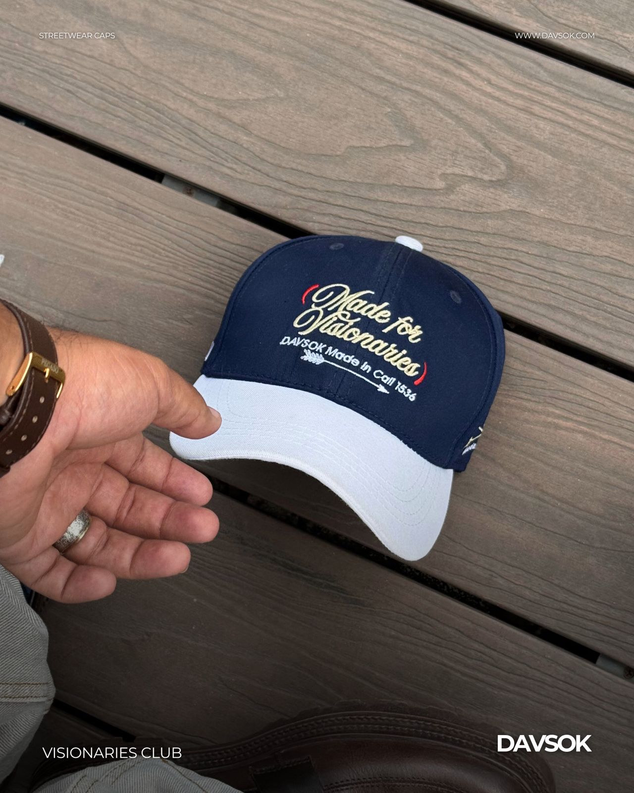 Gorra DAV Hecha para Visionarios